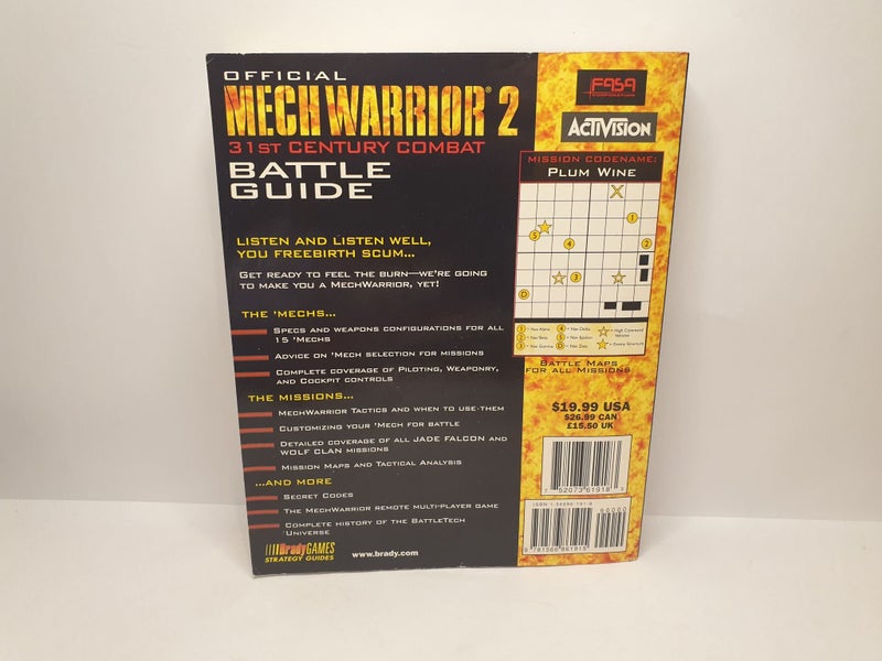 Official Mech Warrior 2 Battle Guide Carousel 2