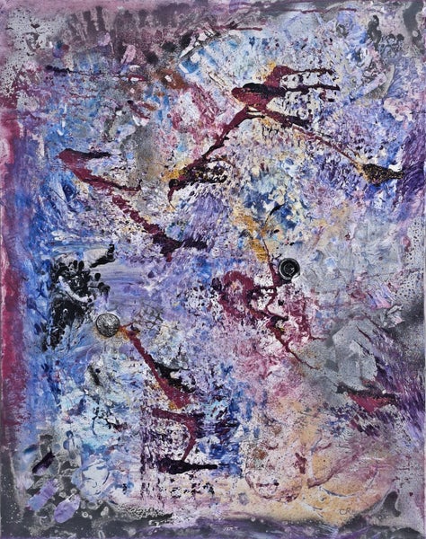 Ethereal Pulse – Original Acrylic Abstract Painting