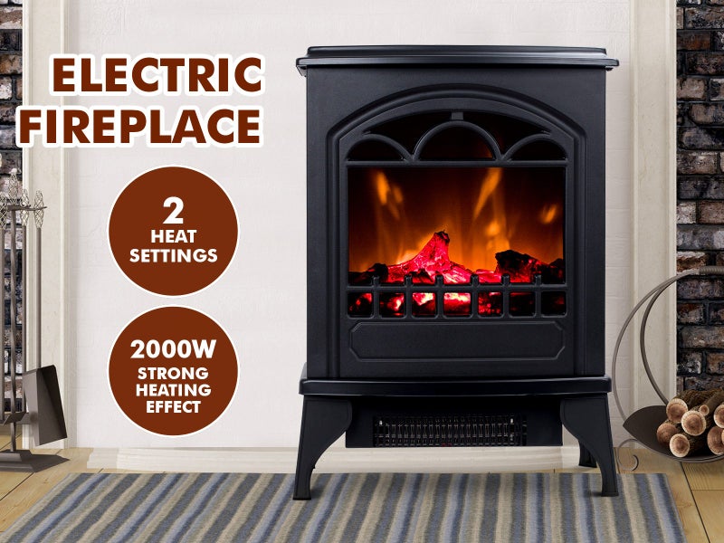 Electric Fireplace Carousel 1