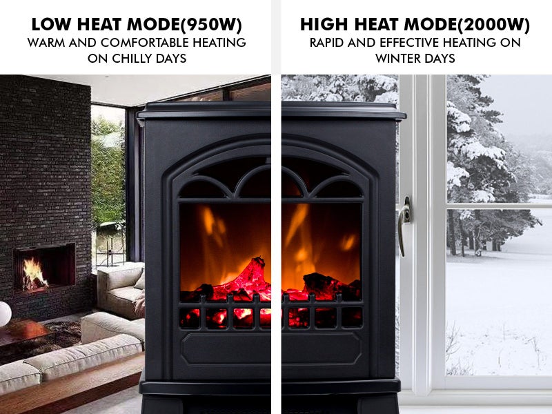 Electric Fireplace Carousel 2