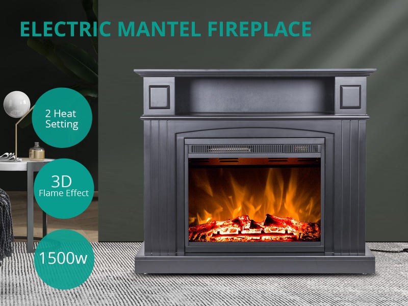 Electric Fireplace Carousel 1