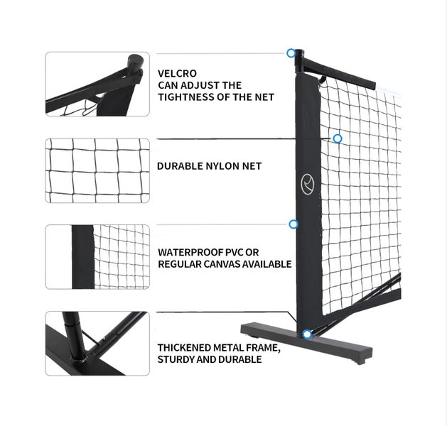 Pickleball Net Portable Equipment Pickle Ball Net for Outdoor Training Carousel 2