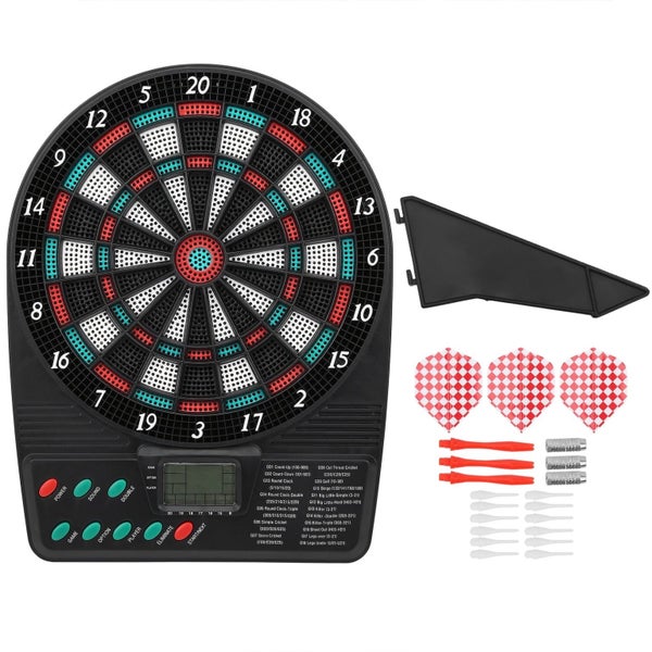 Electronic Dart Board Game, Electronic Dart Board Game Set LCD Display Auto S Carousel 1