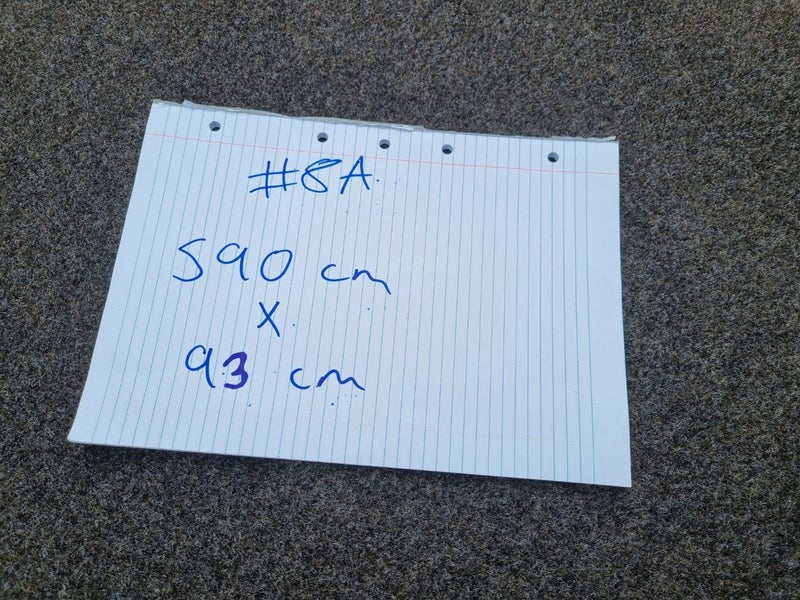 PINETAGIOUS - Brand New Marine / Garage Carpet **5.90m X 0.93m** Carousel 2