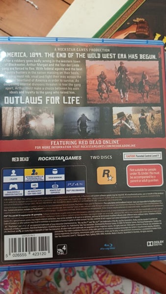 Red Dead Redemption 2 PS4 Game - Discs in as new condition - Free Postage Carousel 2