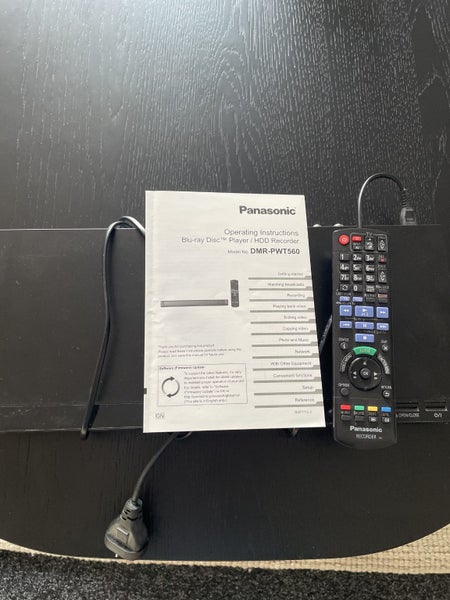 Panasonic Blu-ray disc player HDD recorder Carousel 1