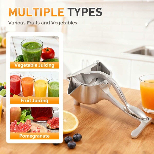 Fresh Fruit Juice Extractor Hand Juicer Squeezer Lemon Juicer Manual Hand Press Carousel 11