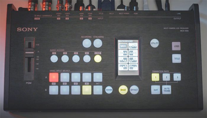 SONY MCX-500 Multi Camera Live Producer Carousel 2