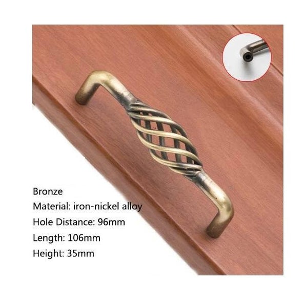 Door Pull Handle 96mm Carousel 2