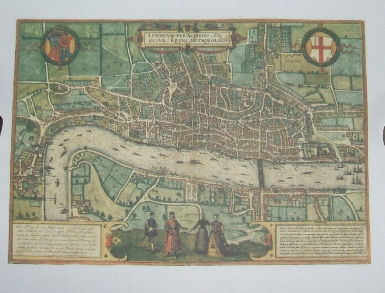 ESTATE MUSEUM ITEM No. 420 EMBOSSED BRONZE/BRASS BOWL No.2 DUG FROM THAMES MUD Carousel 8