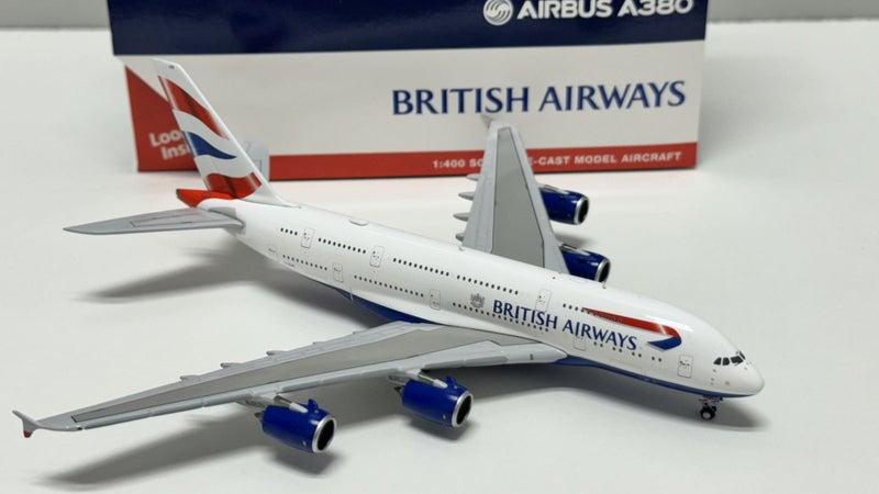 British Airways A380-800 1:400 diecast metal Carousel 1