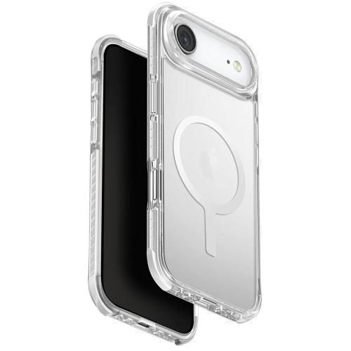 Uniq iPhone Air (6.5") 2025 Magclick Charging Combat Case - Blanc White Tough Carousel 1