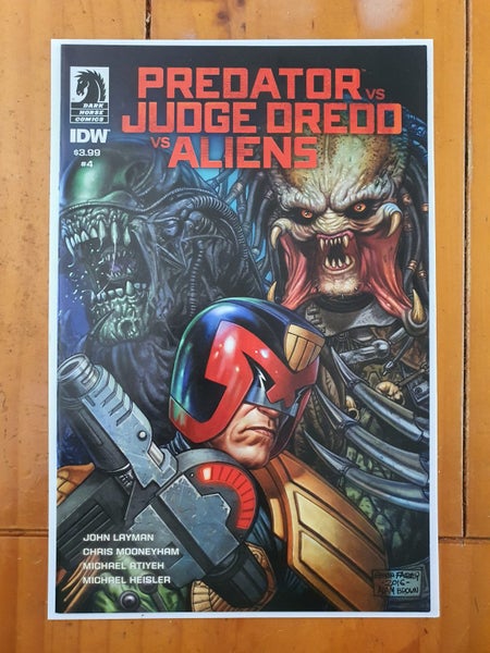 Predator vs. Judge Dredd vs. Aliens #1-4 (of 4 - 2016) - IDW/DARK HORSE Carousel 4