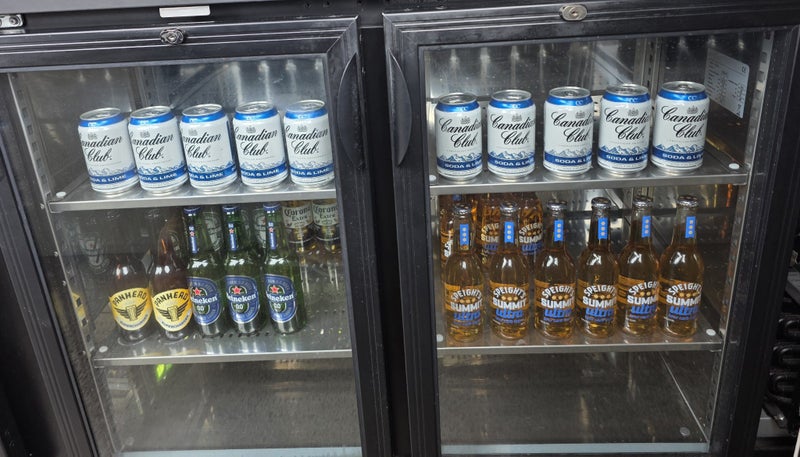 Bar Fridge - UNDERCOUNTER LARGE 4 DOOR Carousel 1