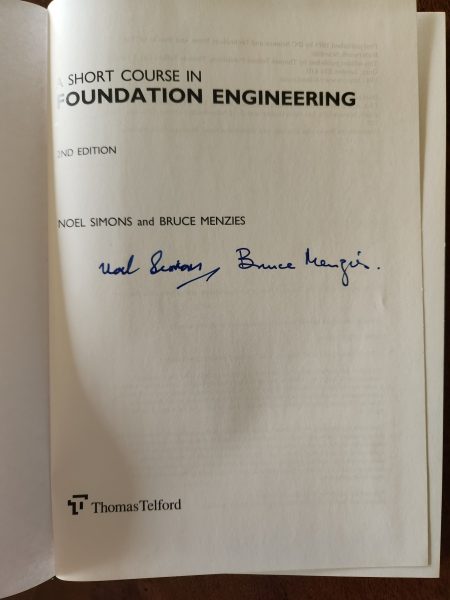 A Short Course in Foundation Engineering - Noel Simons & Bruce Menzies Carousel 2