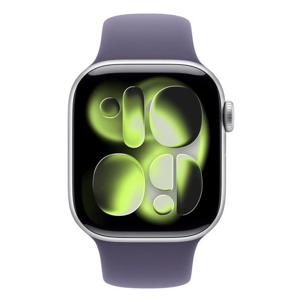Apple Watch Series 11 GPS + Cellular 42mm Silver Aluminium Case w/ Purple Fog... Carousel 2