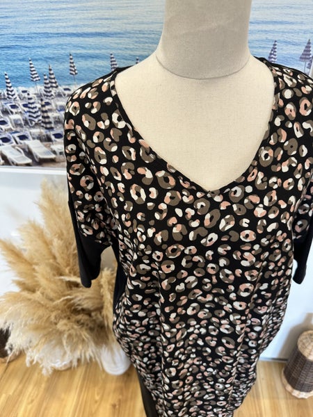 Dress - Seduce - Size 10 - Black with patterned front Carousel 8