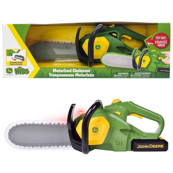 John Deere Motorised Toy Chainsaw Carousel 1