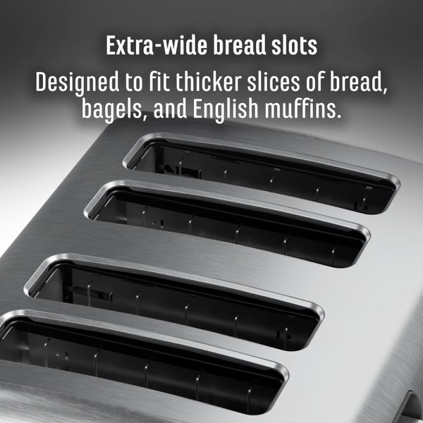 Sheffield 4 Slice Stainless Steel Toaster Carousel 5