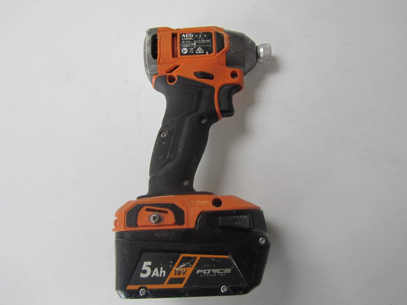 AEG 18V Brushless Sub Compact 4-Mode Impact Driver Skin (A18SIDBL) With Battery Carousel 1