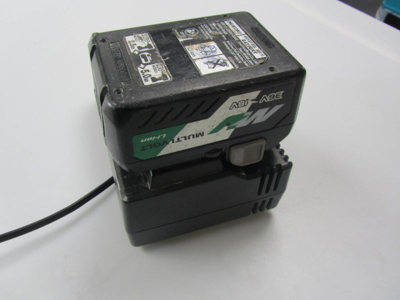 Hikoki 5Ah Multivolt Battery 18v-36v and Charger Carousel 2