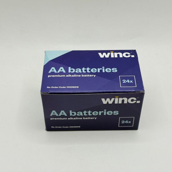 Winc AA Premium Alkaline Batteries - 24 Pack Carousel 1