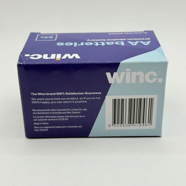 Winc AA Premium Alkaline Batteries - 24 Pack Carousel 2