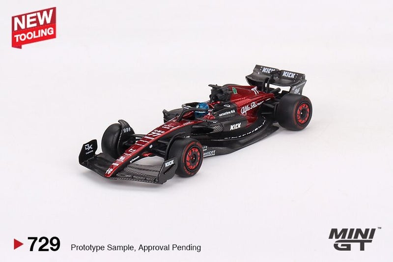 Mini GT Alfa Romeo C43 #77 Valtteri Bottas 2023 F1 2023 Australian GP Carousel 4