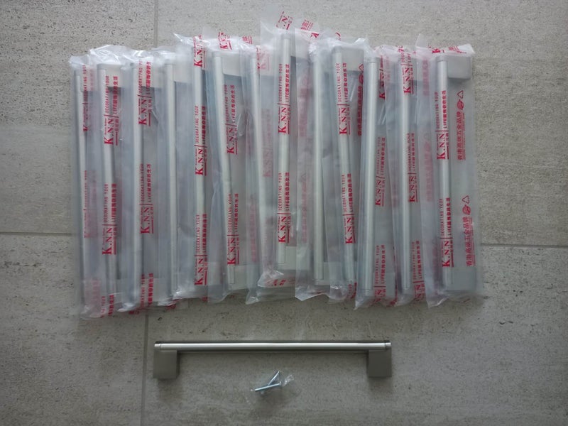 Brand New Cabinet Handles – Set of 14 (Silver) – $9 for All Carousel 1