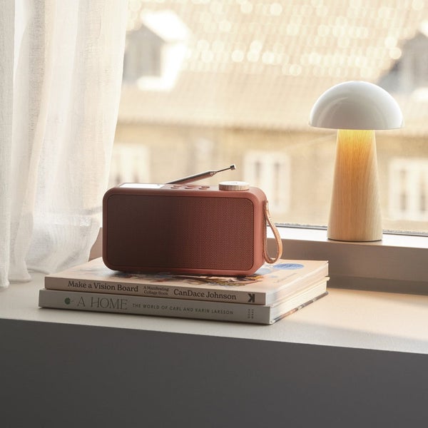 Kreafunk Atune 2 Dab+/Fm Radio W/ Bluetooth - Terracotta Carousel 2