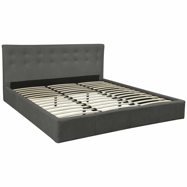 London Leather Richmond Super King Bed Base & Bedhead HCRCODBDKBGRA-NZ Carousel 15