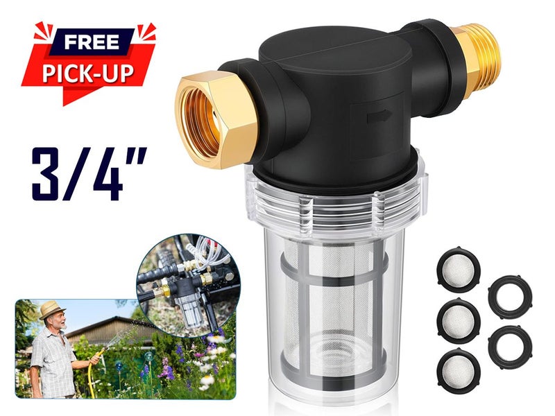 Reusable Sediment Filter for Garden Hose Carousel 1