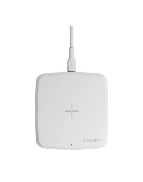 Cygnett Powerbase III 15W Wireless Charger For Apple & Android - White (As Ne... Carousel 1