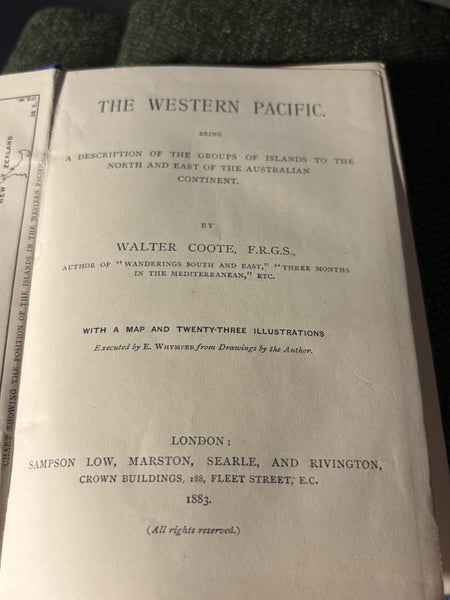 The Western Pacific by Walter Coote 1883 Carousel 1