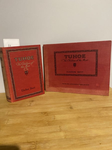 Tuhoe Children of the mist Elsdon Best 2x Vol Set First Edition 1925 Carousel 1