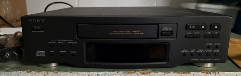 Sony CDP-M33 Vintage CD Player *$1 RESERVE* Carousel 1