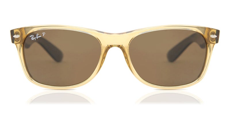 Ray-Ban RB2132 New Wayfarer Polarized 945/57 55 New Unisex Sunglasses Carousel 1