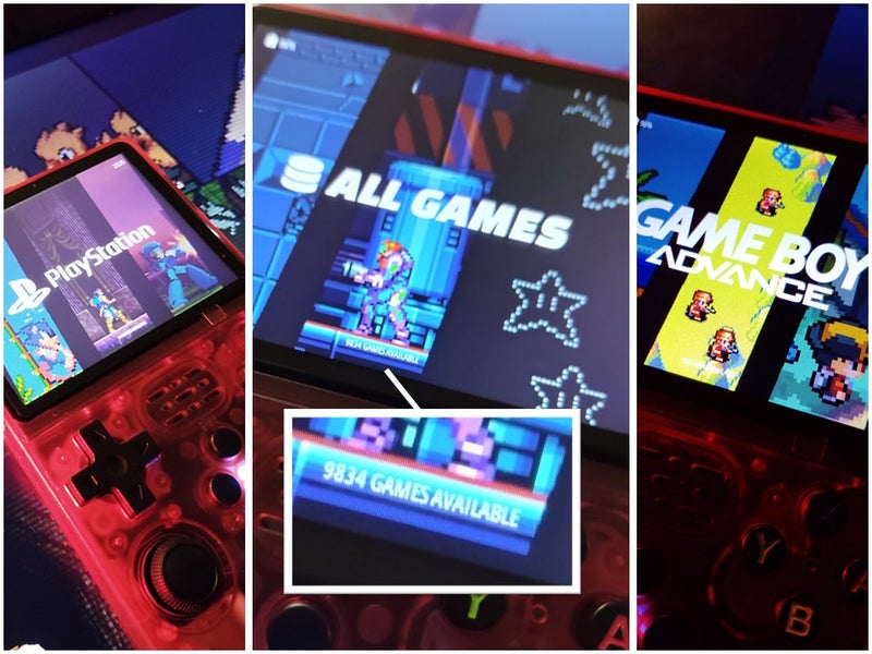 RetroKiwi R36S Red + 64GB Samsung Evo Plus MicroSD card + Accessories Carousel 2