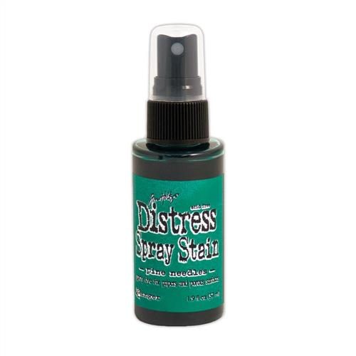 Ranger Ink Tim Holtz Distress Spray Stain Pine Needles Carousel 1