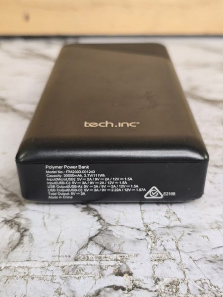 Tech.inc Power Bank 30000mah Carousel 5