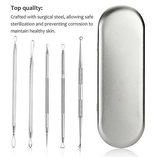 Acne Needle Blackhead Blemish Pimple Extractor Remover Carousel 2