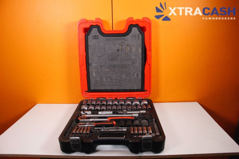 Bahco 106 Piece 1/4 & 1/2 Socket & Combination Spanner Set (S106) Carousel 2