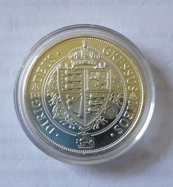 Saint Helena Sovereign 1.25 oz Silver Coin RARE Carousel 1