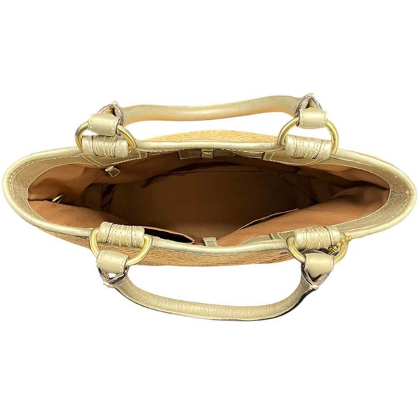 COACH BLEEKER NATURAL STRAW TOTE BAG Carousel 5