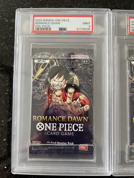 one piece TCG OP1 BOOSTER PACK PSA 10 SET Carousel 2