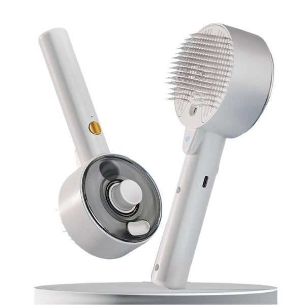 Animal Hair Remover Brush For Dogs And Cats With Self Cleaning Functionality Carousel 1