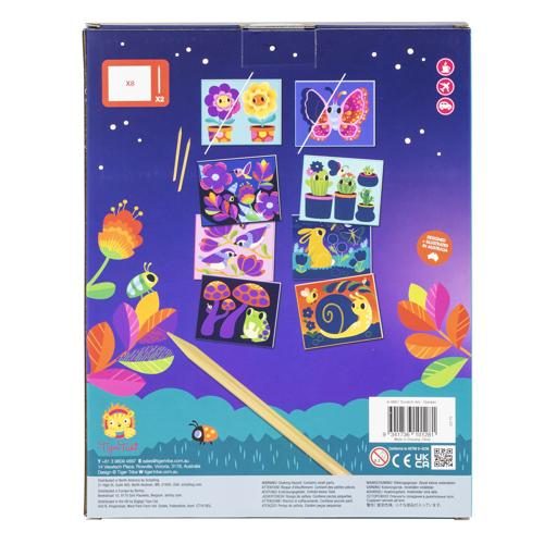 Scratch Art - Garden Carousel 2