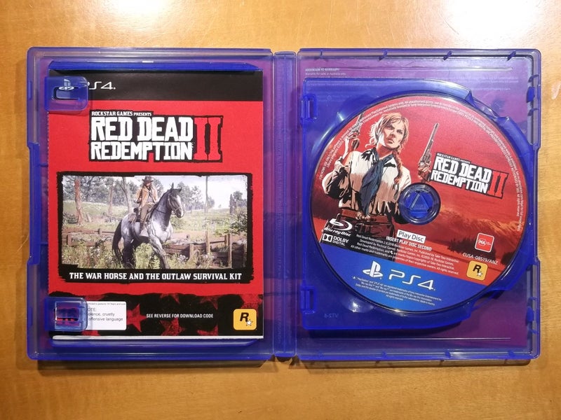 Red Dead Redemption II - Has Map! - PS4 Game - Excellent Condition Carousel 2