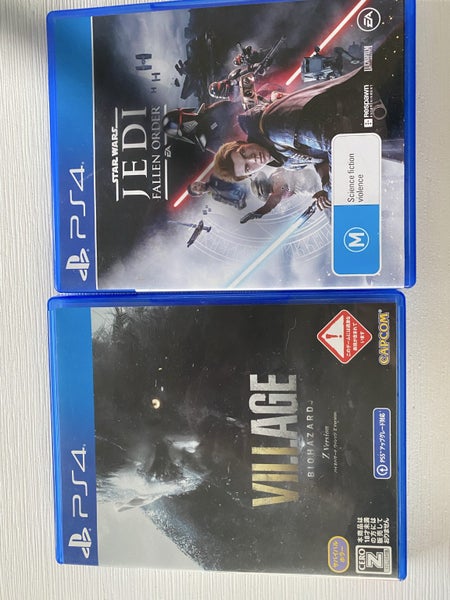 Resident evil village and Star Wars Jedi Fallen Order Carousel 1