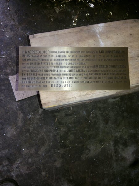 U S Presidential Desk "Resolute Desk" Item # 5 Special Price Carousel 18